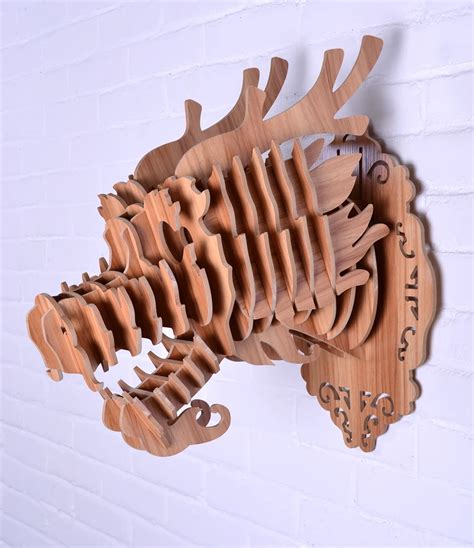 Aliexpress.com : Buy DIY wooden Dragon head for wall decoration,Chinese dragon,wood animal head ...