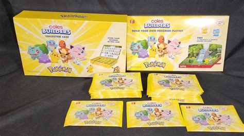 Unboxing: Coles Pokemon Builders Collector Case and Playset + tips for ...