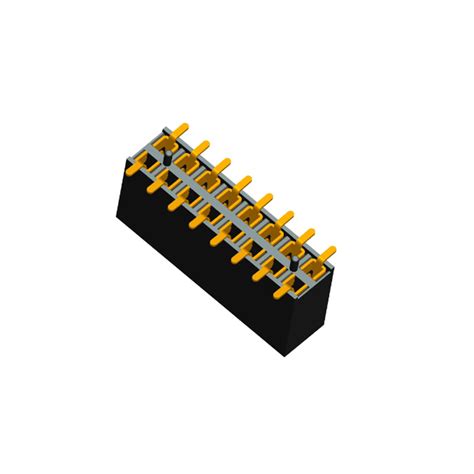 2.0mm Pitch Female Pin Header Connector - Connector and Pin Header