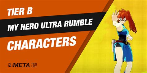 My Hero Ultra Rumble Tier List (November 2023) - Best Characters