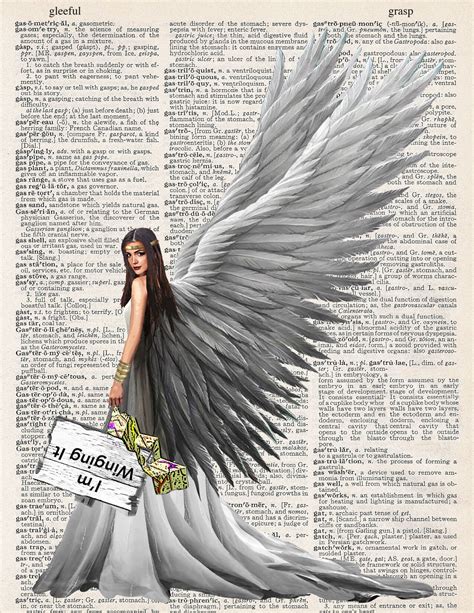 WINGING IT PRINT – ARTNWORDZ