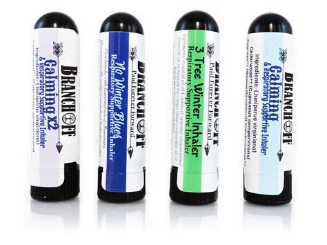 Aromatherapy Inhalers, No synthetics, Natural Respiratory Inhalers | branch off