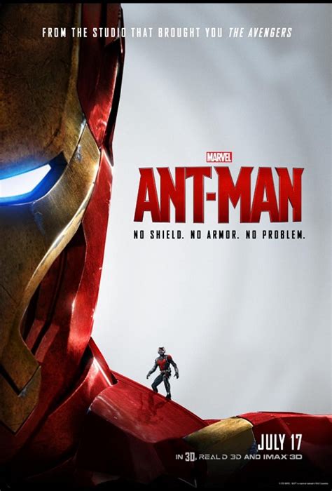 Marvel Ant-Man Movie Posters (Avengers Crossover) & TV Spot