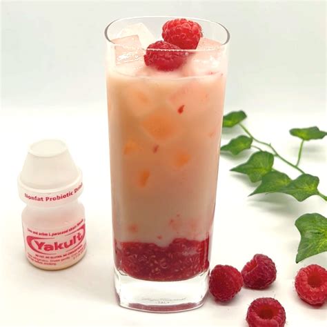 Raspberry Yakult | Yakult & Yakult Light | Probiotic Drink