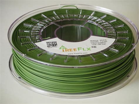 TreeFLX 3D Premium European Bamboo Wood 3D Printer Filament, 750g Spool ...