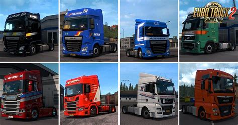 Real Company Truck Skins v1.2 by ONURKULL 1.35.x ETS2 - Euro Truck Simulator 2 mod / ETS2 mod