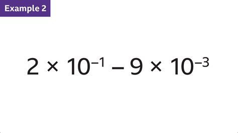 Calculations with standard index form - BBC Bitesize