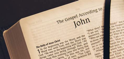 7 Reasons Why the Gospel of John is So Special – The Log College