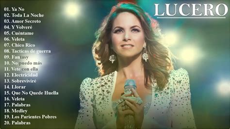 Lucero Exitos De Los 90 || Top 20 Mejores Canciones De Lucero - YouTube