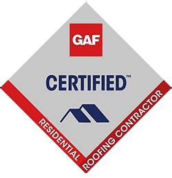 GAF CERTIFIED ROOFING CONTRACTORS - Chesco Remodeling LLC