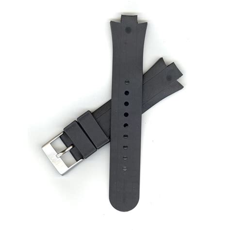 Swiss Army Brand 09868 Maverick Chrono 12mm Black Synthetic Strap watchband 046928098682 ...