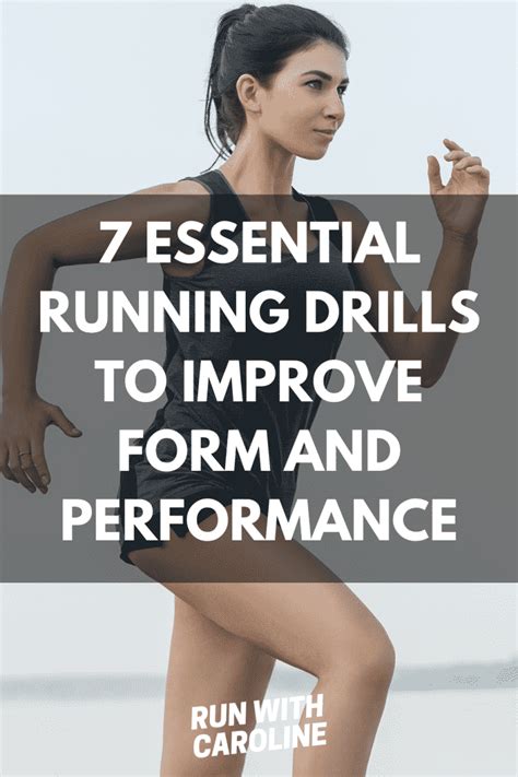 7 essential running form drills for beginners to improve speed and endurance - Run With Caroline