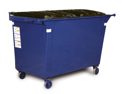 Standard Rear Load Dumpsters with Caster Wheels | Wastequip