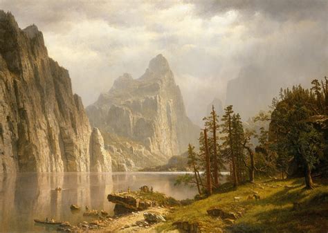 Merced River, Yosemite Valley, 1866 by Albert Bierstadt