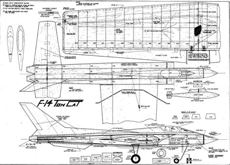 375+ Giant Scale RC Model Airplane Plans, Templates, Bombers Jets+ PDF ...