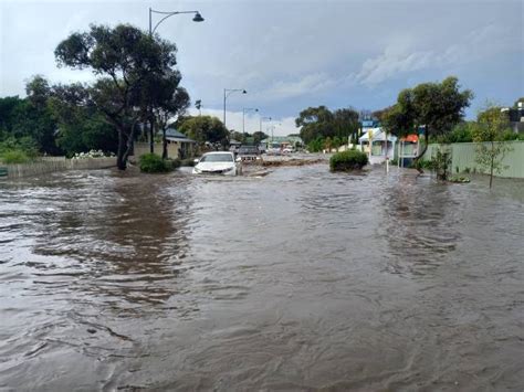 Sea of destruction floods little town of Middleton | The Victor Harbor ...