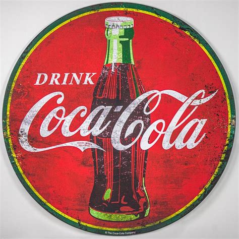 American Art Décor™ 40" Drink Coca-Cola® Metal Sign | Michaels | Wall ...