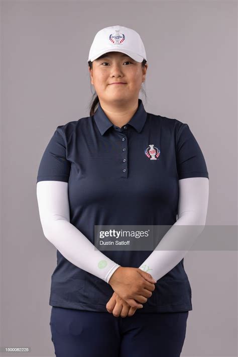 Angel Yin of the 2023 Solheim Cup USA Team poses for a portrait at ...