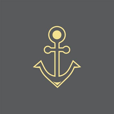 Anchor icon Logo Template vector illustration 10820468 Vector Art at Vecteezy