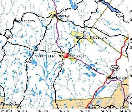 Monticello, New York (NY 12701) profile: population, maps, real estate ...