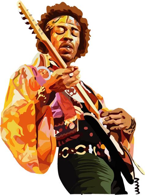 Jimi Hendrix by UncleFundip on DeviantArt