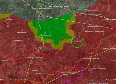 UA POV: confirmed map updates around Verbove : r/UkraineRussiaReport