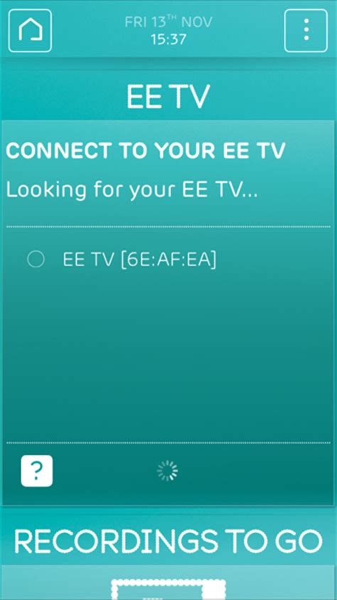 Download the EE TV app to my Android phone