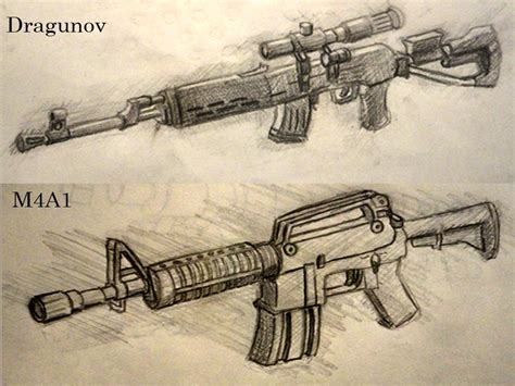 KSouth's Blog: Gun Sketches