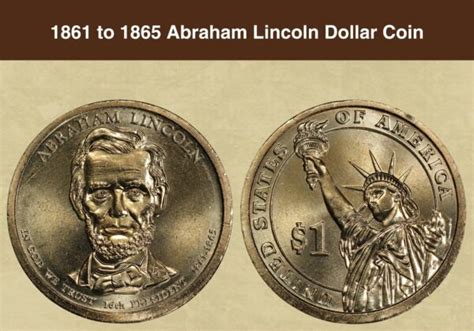 1861 to 1865 Abraham Lincoln Dollar Coin Value (Errors List, "P" & "D"Mint Mark Worth ...