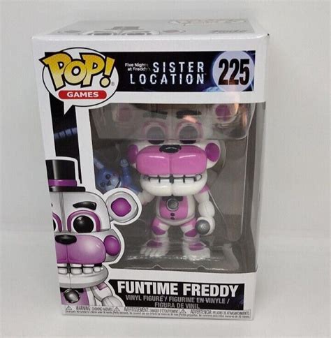 Funtime Freddy # 225 Five Nights FNAF Funko Pop! RARE! W/ Protector | #4631646863