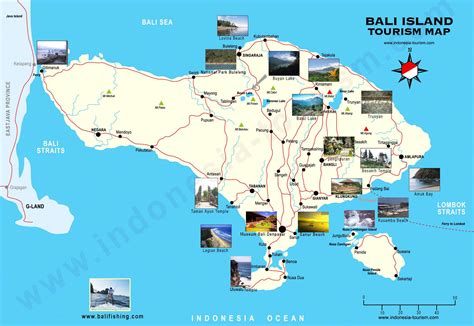 Stadtplan von Bali | Detaillierte gedruckte Karten von Bali, Indonesien ...