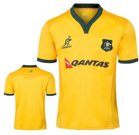 2019 AUSTRALIA WALLABIES JERSEY rugby Jersey Australian National Rugby League shirt wallabies ...