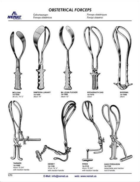 Obstetrical Forceps | Medical equipment, Obstetrics, Medical knowledge