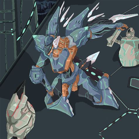 Pixilart - zone of the enders by Cat-gendo