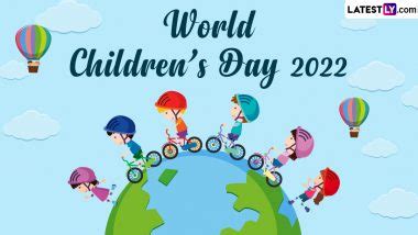 World Children’s Day 2022 Date & Theme: Know History and Significance ...