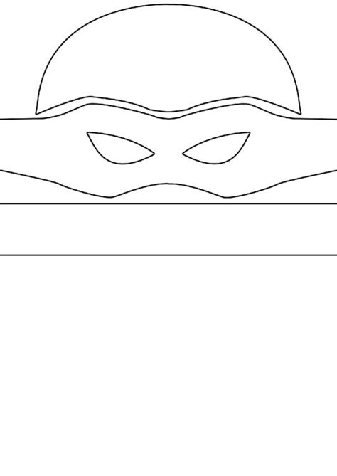 Tmnt Printable Mask Pattern