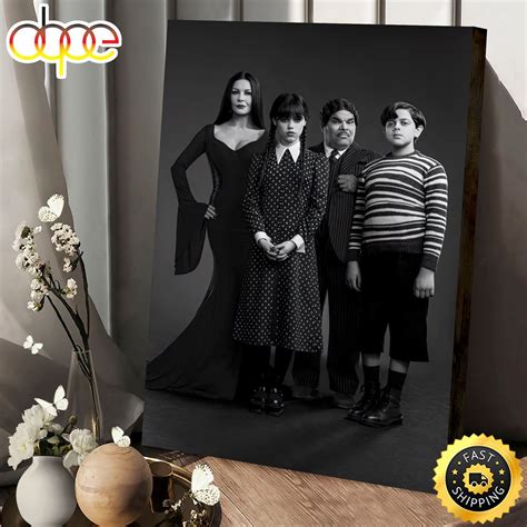 Addams Family 2022 Poster Canvas – Musicdope80s.com