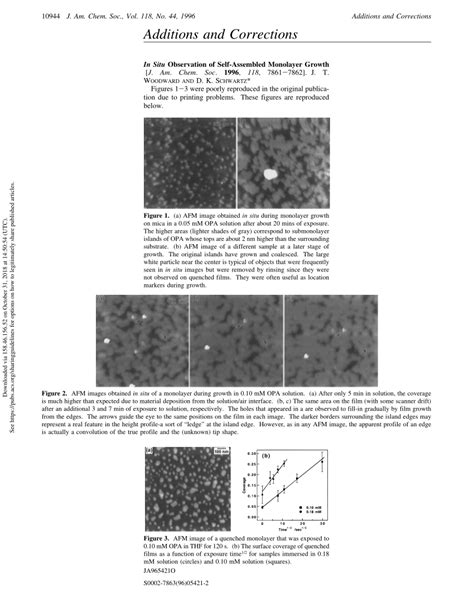 (PDF) In Situ Observation of Self-Assembled Monolayer Growth J . Am . Chem . Soc . 1996 , 118 ...