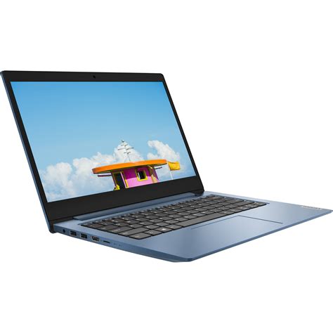 Lenovo 14" IdeaPad 1 Slim Laptop (Ice Blue) 81VS003BUS B&H Photo