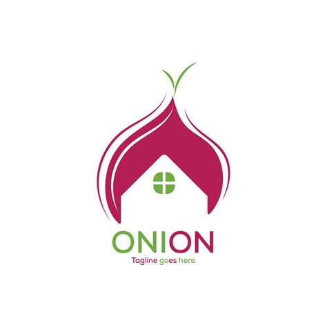Creative and Unique Onion Logo Design - MasterBundles