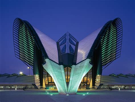 Santiago Calatrava met Mémet, Duthileul en Bourat ~ TGV Station Satolas ...