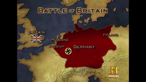 Battle Of Britain Location Map