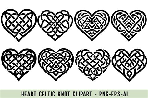 Heart Celtic Knot Clipart