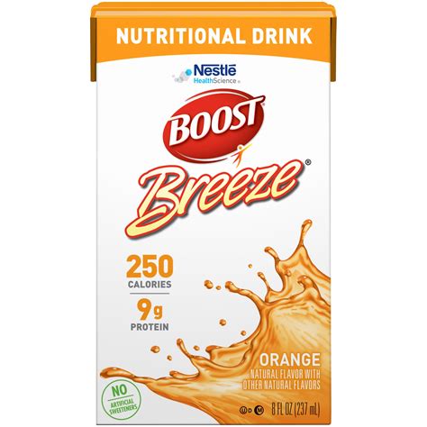 Nestle Boost Breeze, Oral Supplement, Clear-liquid Drink