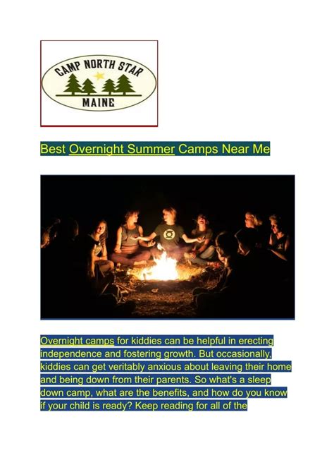 PPT - Best Overnight Summer Camps Near Me PowerPoint Presentation, free download - ID:11753879