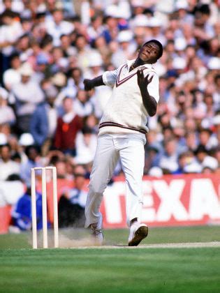 Joel Garner West Indies England V Editorial Stock Photo - Stock Image ...