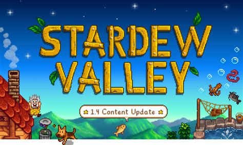 Stardew Valley Development Blog - Update 1.4 - GameSpace.com