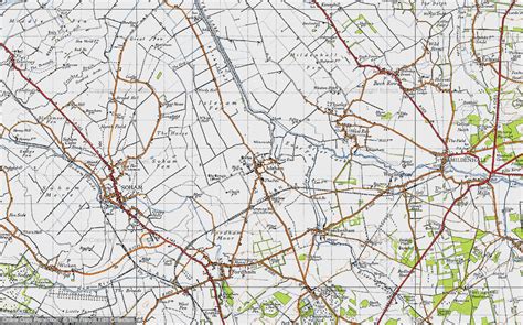 Historic Ordnance Survey Map of Isleham, 1946