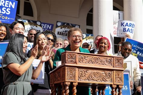 Mayor-Elect Karen Bass Holds 1st Press Conference – Los Angeles Sentinel