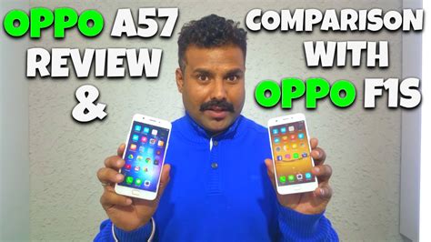 OPPO A57 VS OPPO F1S - YouTube